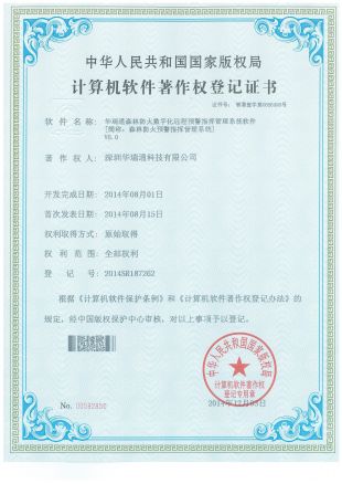 森林防火預警系統(tǒng)軟件